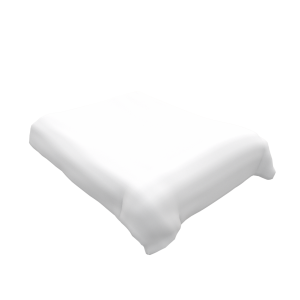 Duvet 1 - Base Mesh - 3D Model