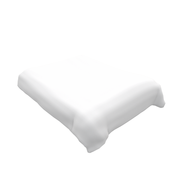 Duvet 1 - Base Mesh - 3D Model