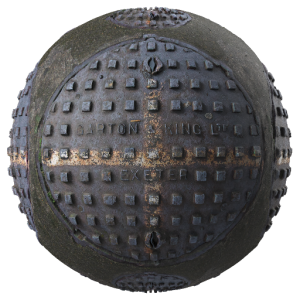 Manhole 2 - PBR - Surface - Material - Texture