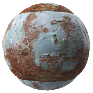 Scrap Metal - PBR - Surface - Material - Texture